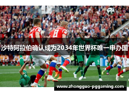 沙特阿拉伯确认成为2034年世界杯唯一申办国